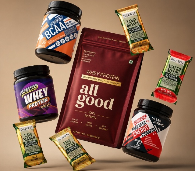 Ingex Lab Powders, Sachets & Performance Supplements Commercial Photoshoot